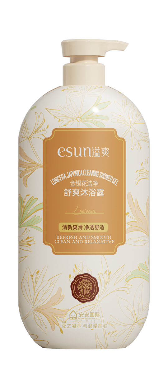 18LUCK国际金银花洁净舒爽沐浴露